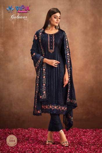 GULNAAR VOL-04 BY VIPUL EMBROIDERY SALWAR KAMEEZ MANUFACTURER IN INDIA